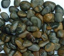 Polished pebbles stripe